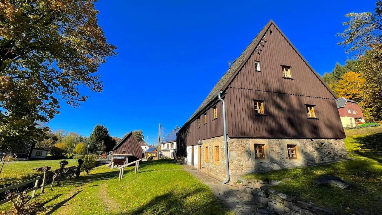 Lichtenberg/ErzgebirgeWildbachidylle别墅 外观 照片